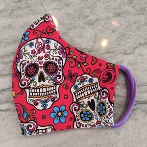 Dia de los muertos Red Background